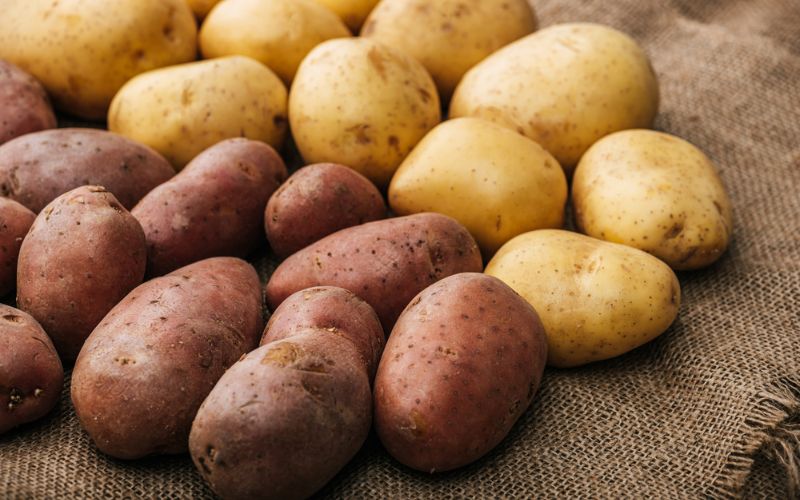 Potatoes are starches